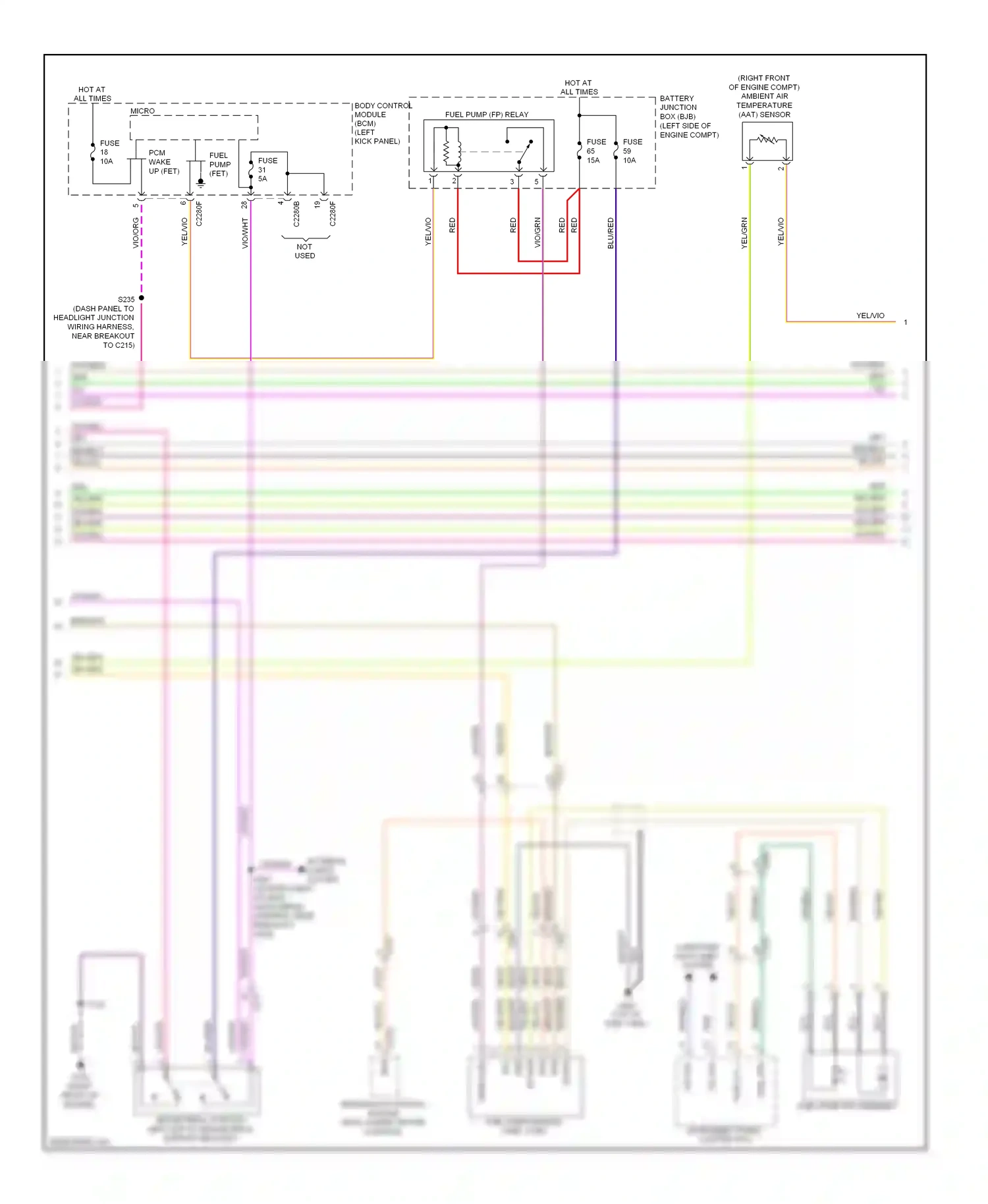 Wiring diagram wht/blu for Ford Edge I facelift (2010-2014) (17 of 59)