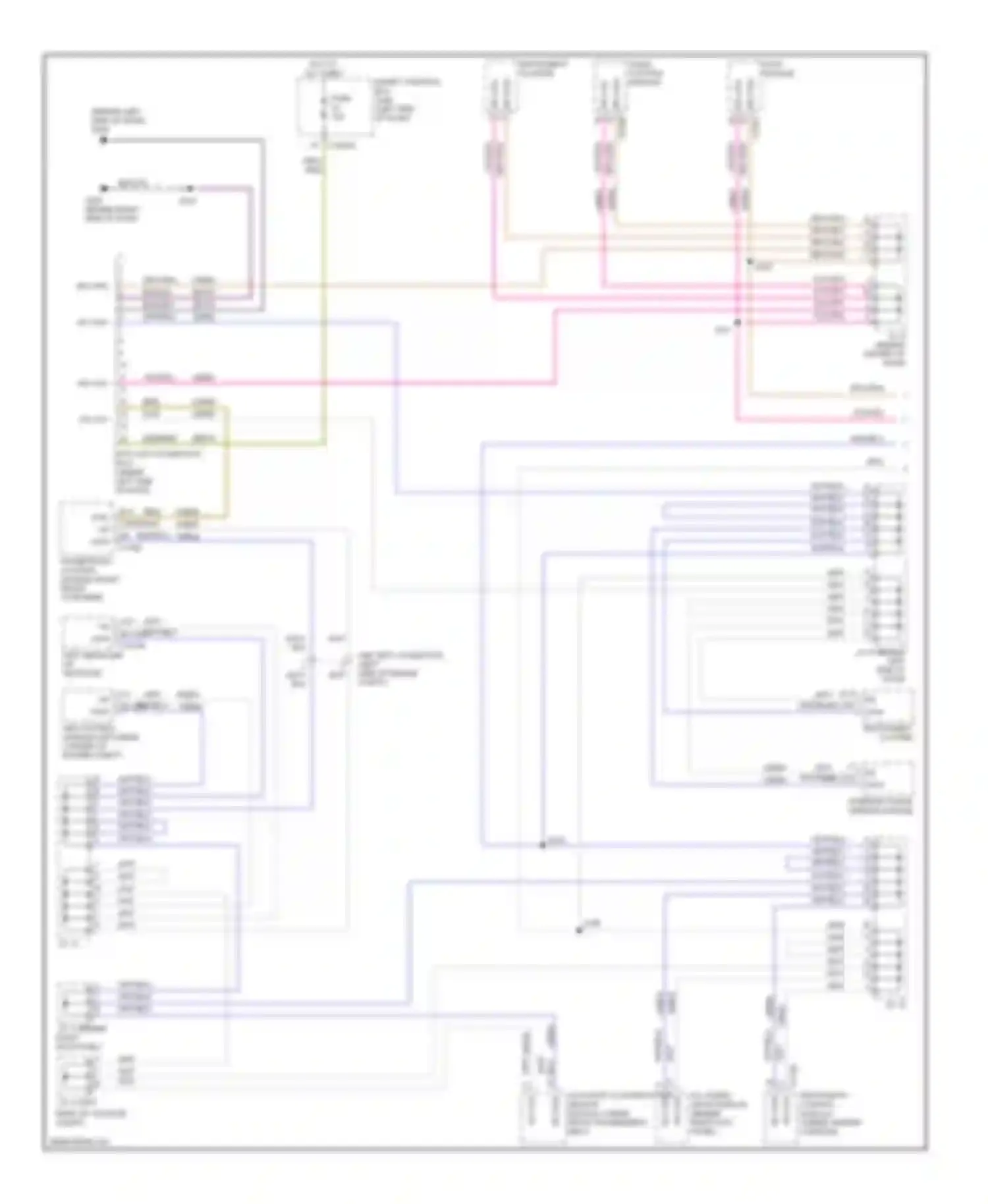 Edge Ford I (2006-2010): Computer data lines circuit (1 of 2)
