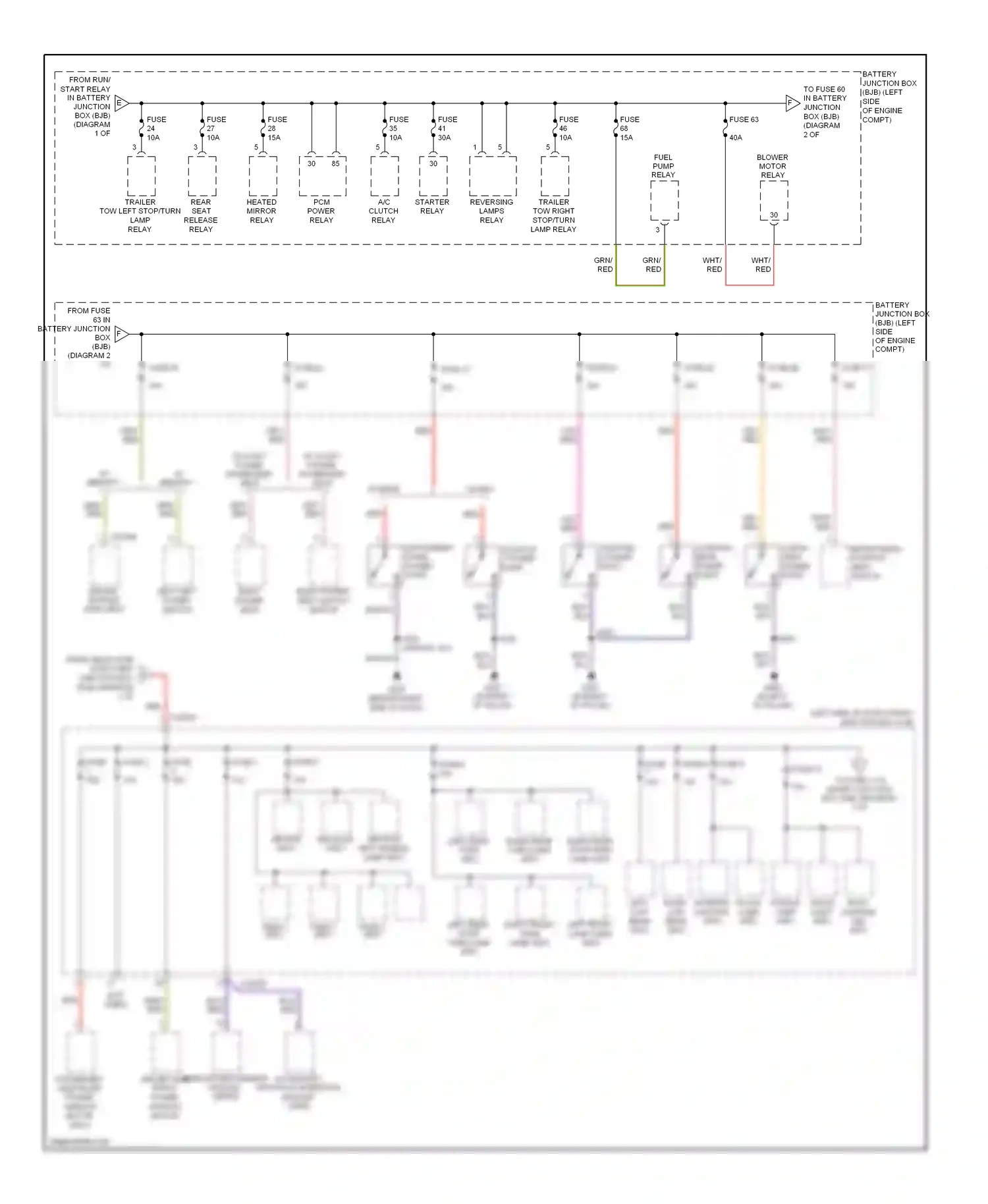 Ford Edge I (2006-2010) accessory protocol interface module (apim) wiring diagram  (2 of 4)
