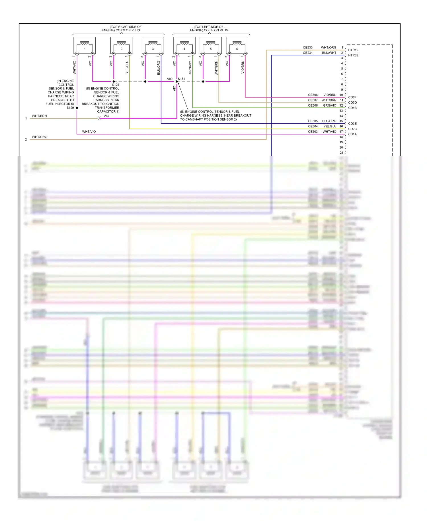 Ford Edge I (2006-2010) blu wiring diagram  (20 of 53)