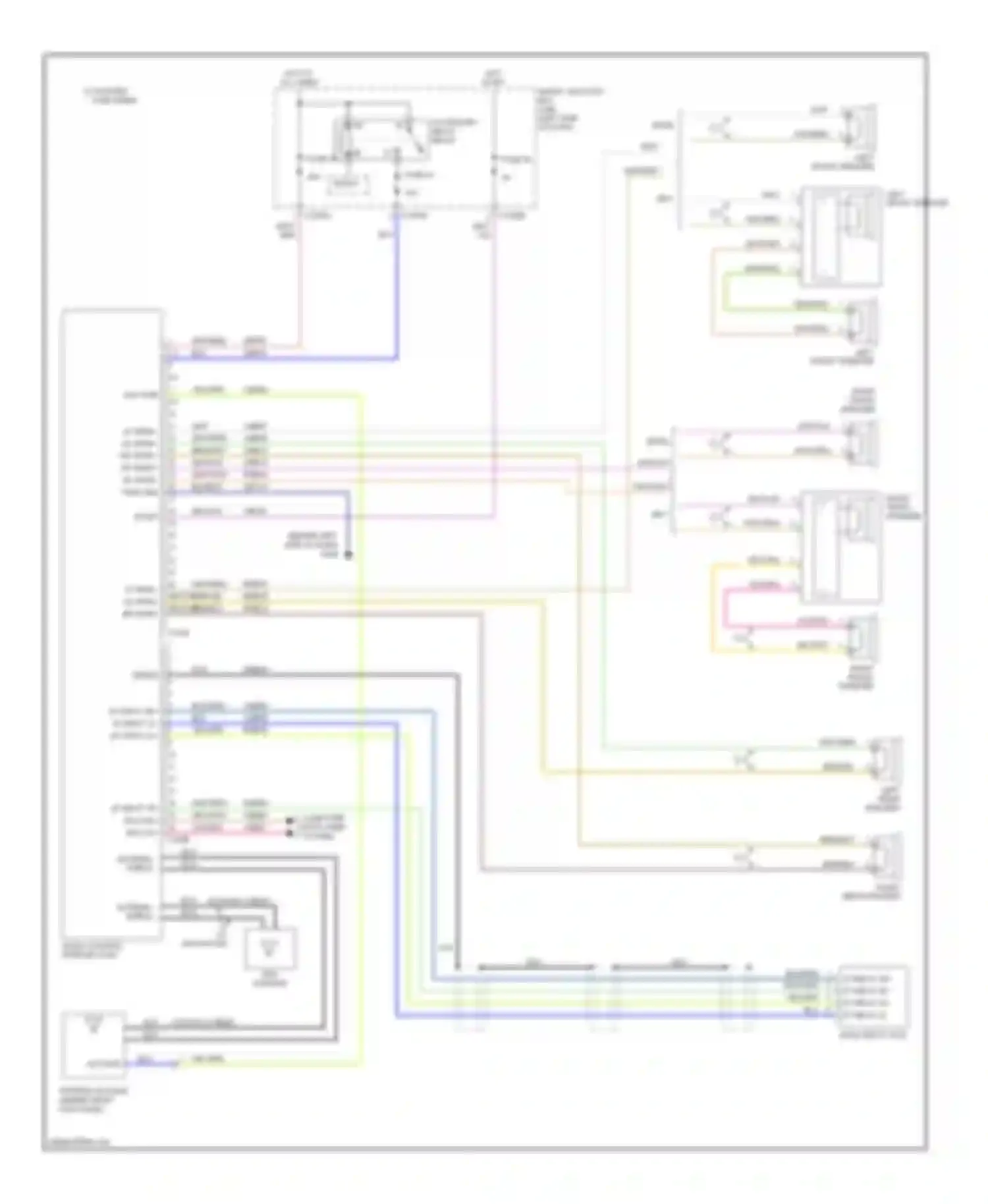 Wiring diagram fuse 41 for Ford Edge I (2006-2010)