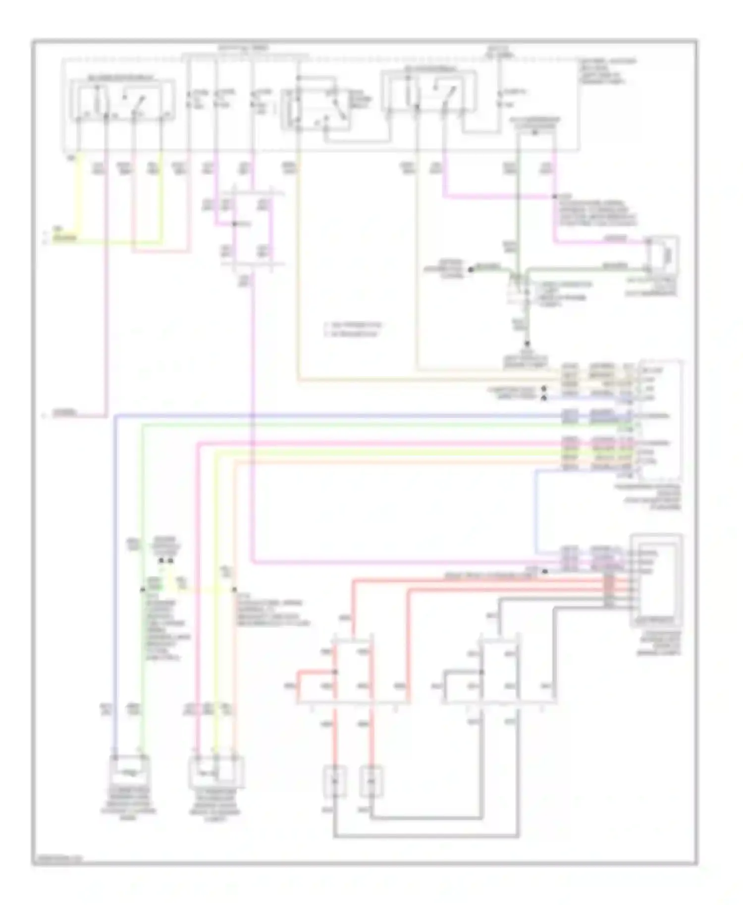 Wiring diagram red for Ford Edge I (2006-2010) (10 of 32)