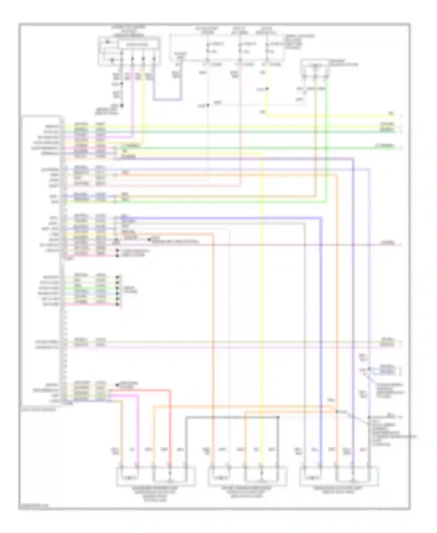 Wiring diagram vio for Ford Edge I (2006-2010)