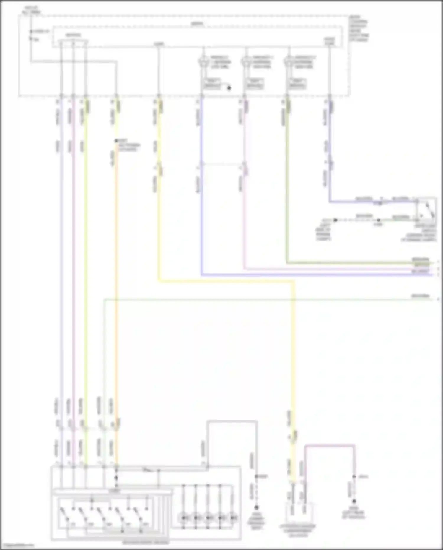 Edge Ford II facelift (2018-2023): Anti-theft circuit (1 of 5)