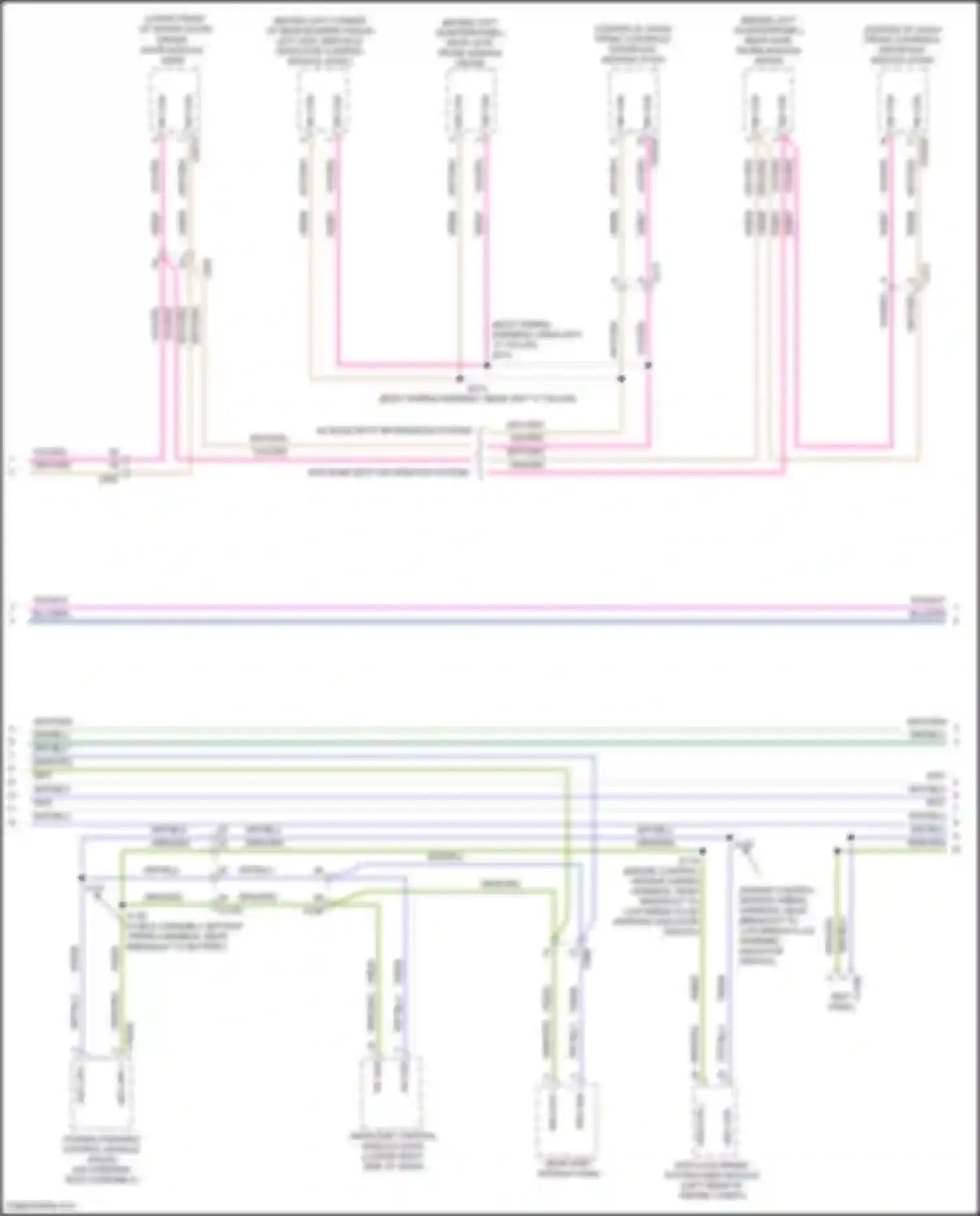 Edge Ford II facelift (2018-2023): Computer data lines circuit (3 of 4)