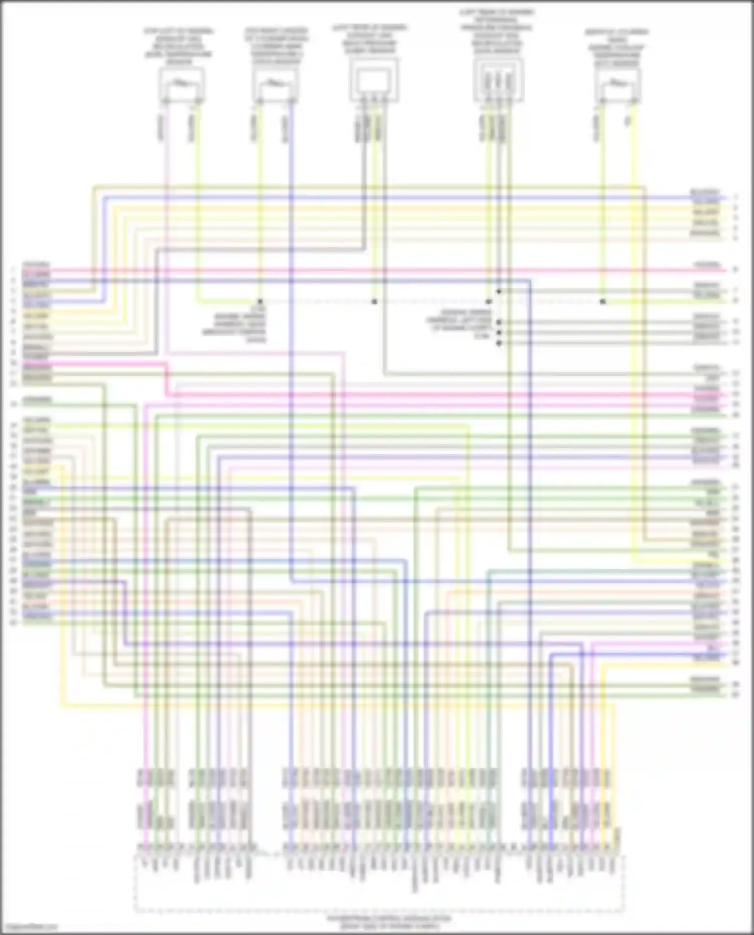 Edge Ford II facelift (2018-2023): Wiring diagram engine performance 2.0l turbo (7 of 9)