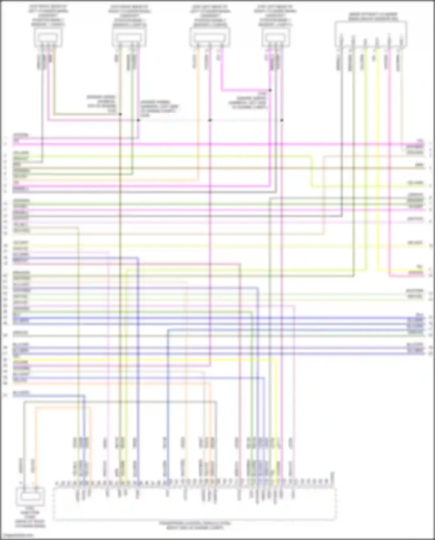 Edge Ford II facelift (2018-2023): Wiring diagram engine performance 2.7l turbo (10 of 11)