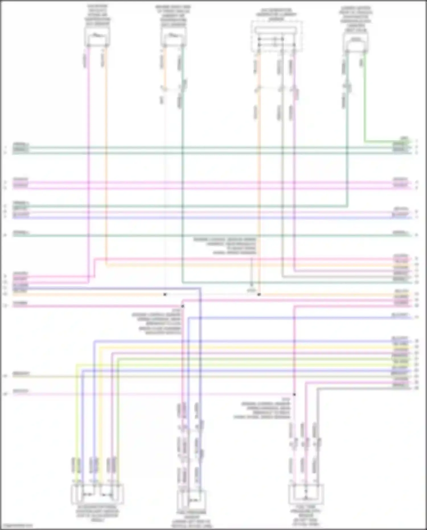 Edge Ford II facelift (2018-2023): Wiring diagram engine performance 2.7l turbo (2 of 11)