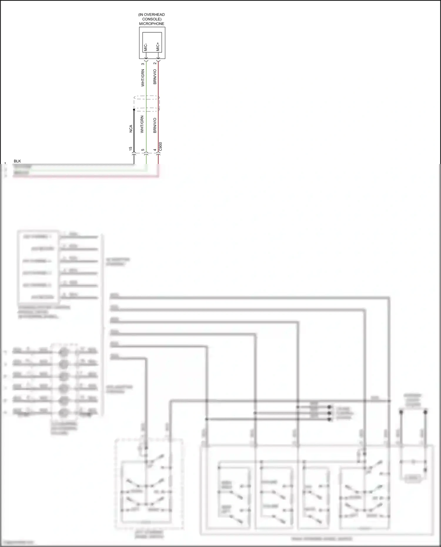 Wiring diagram blk for Ford Edge II facelift (2018-2023) (18 of 52)