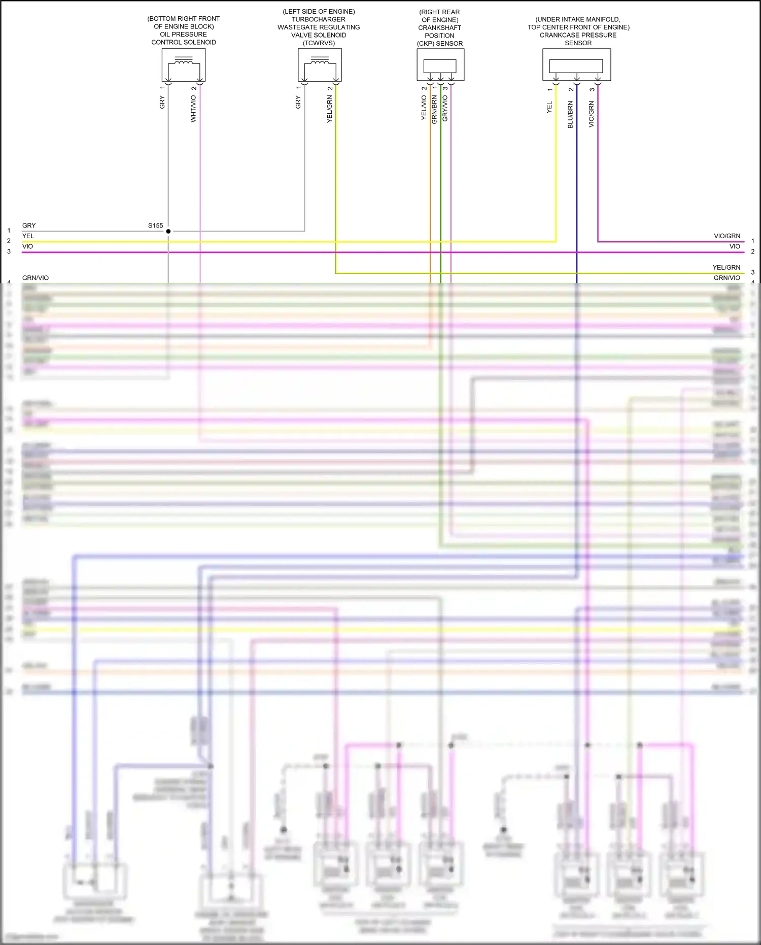 Wiring diagram blk/vio for Ford Edge II facelift (2018-2023) (33 of 33)