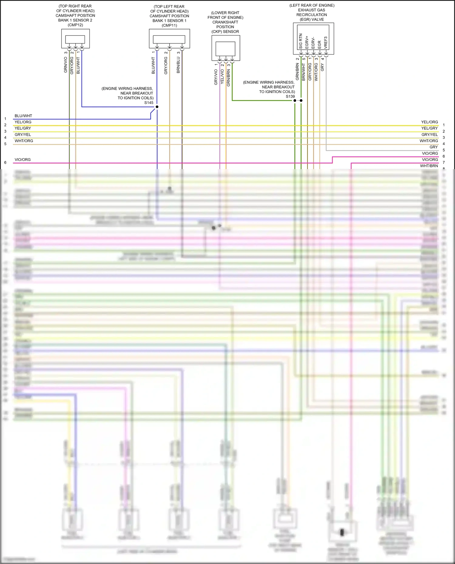 Wiring diagram blu/org for Ford Edge II facelift (2018-2023) (27 of 40)