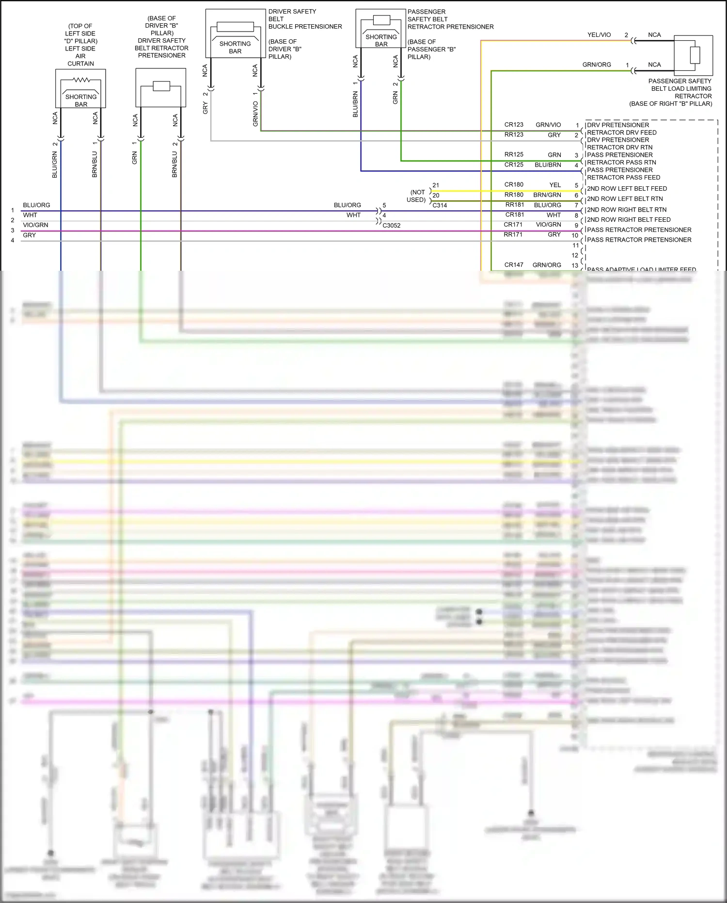 Wiring diagram computer data lines system for Ford Edge II facelift (2018-2023) (20 of 80)