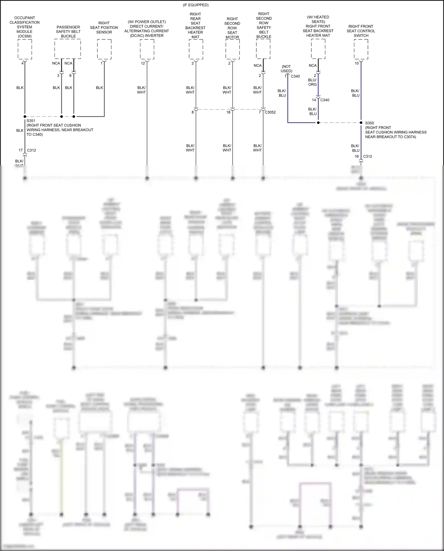 Wiring diagram fuel pump control module for Ford Edge II facelift (2018-2023) (1 of 3)