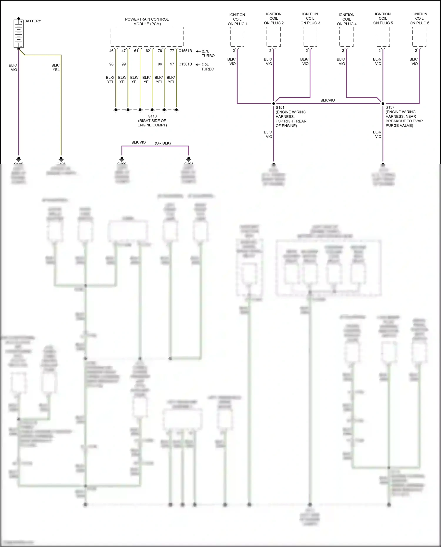Wiring diagram grn for Ford Edge II facelift (2018-2023) (15 of 64)