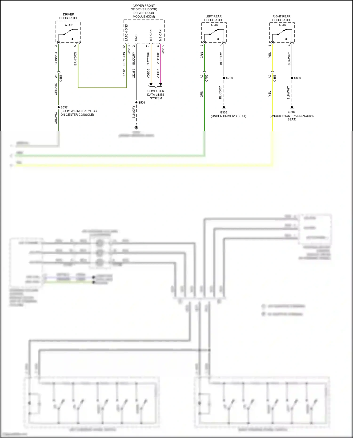 Wiring diagram grn for Ford Edge II facelift (2018-2023) (26 of 64)