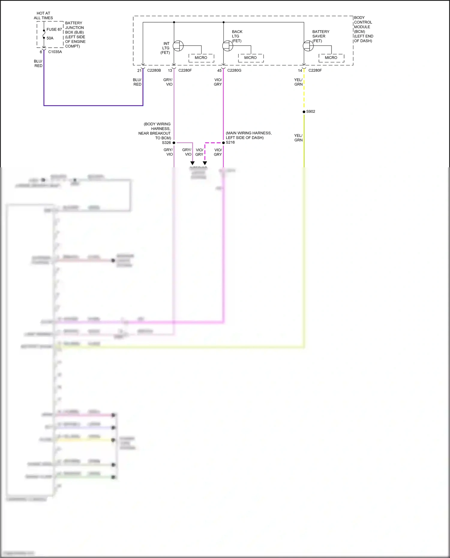 Wiring diagram grn for Ford Edge II facelift (2018-2023) (27 of 64)