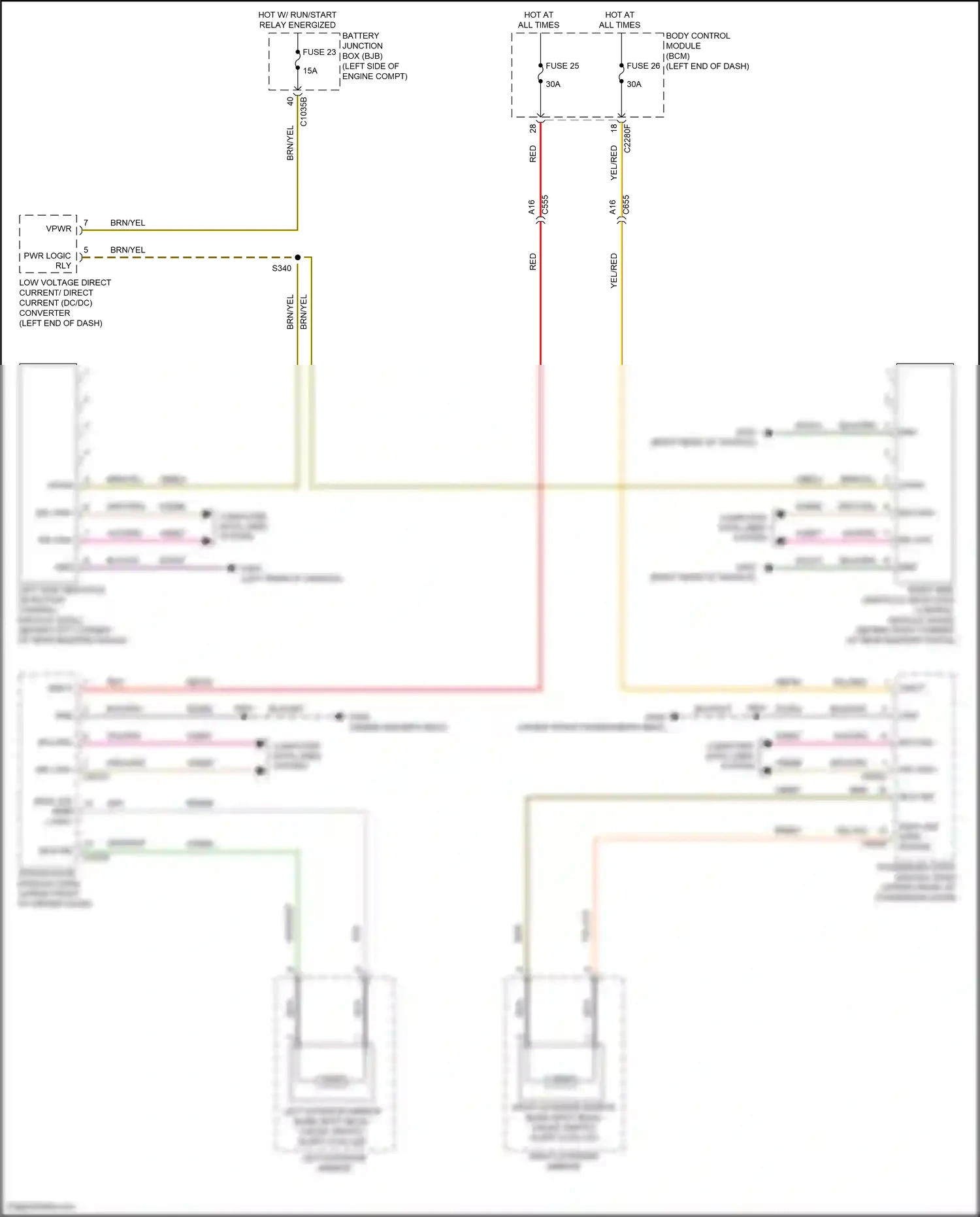 Wiring diagram ms can + for Ford Edge II facelift (2018-2023) (21 of 31)