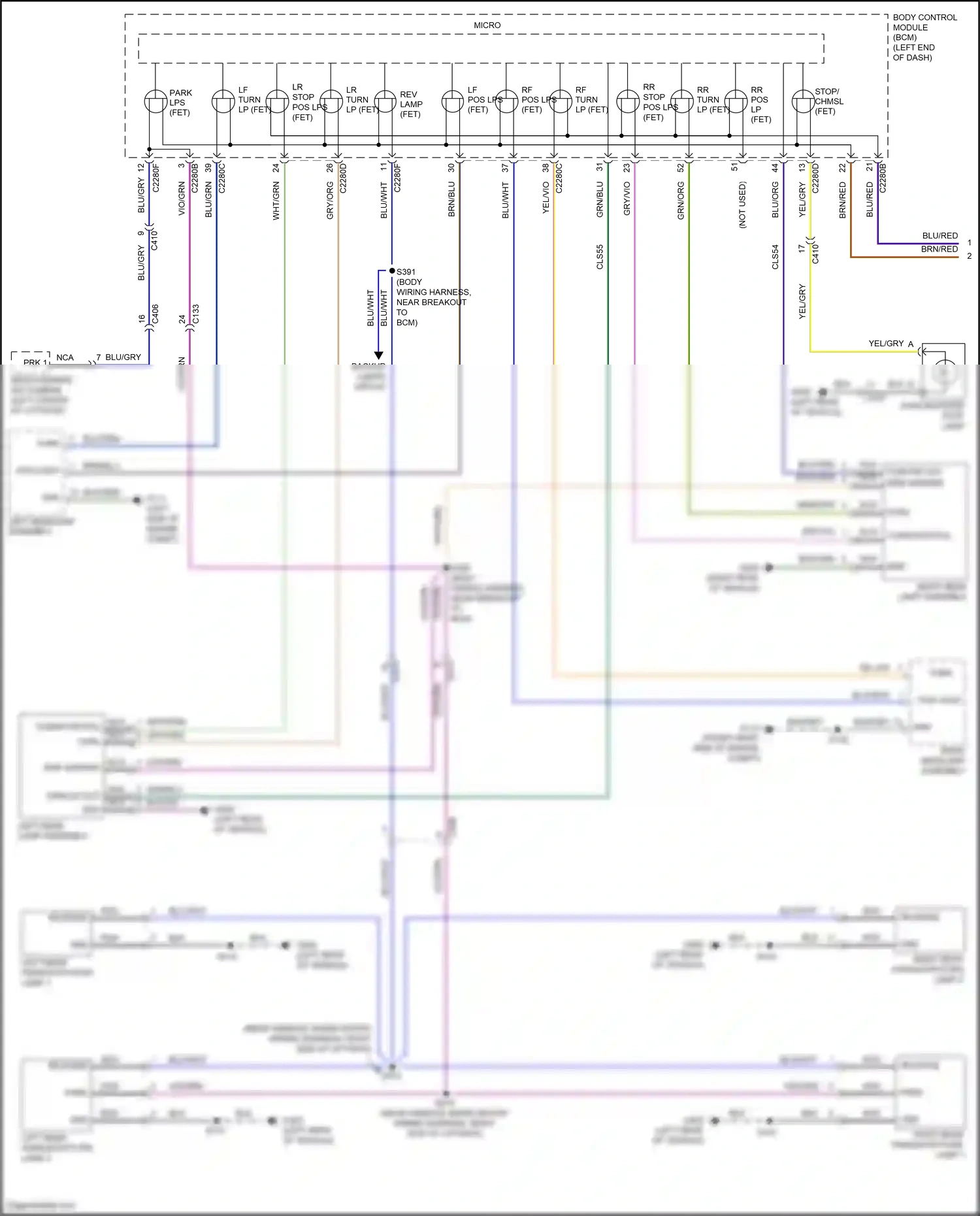 Wiring diagram nca for Ford Edge II facelift (2018-2023) (43 of 67)