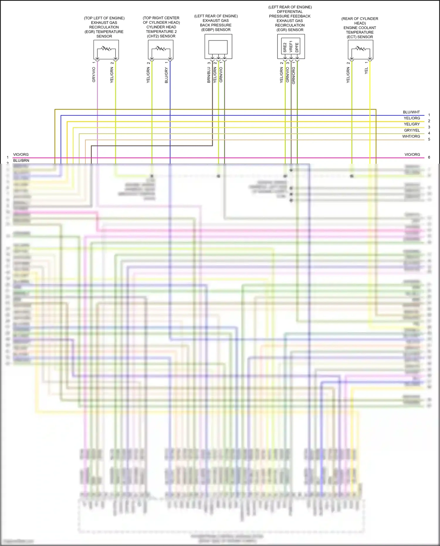 Wiring diagram oss + for Ford Edge II facelift (2018-2023) (4 of 5)