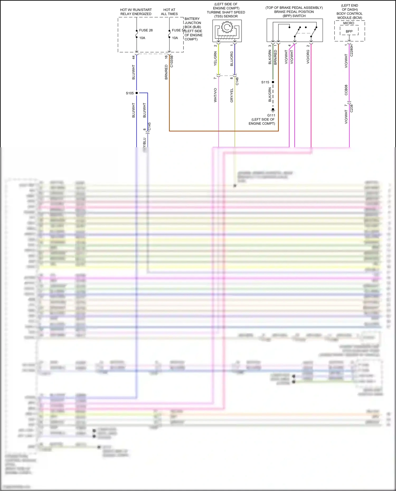 Wiring diagram owcc hs for Ford Edge II facelift (2018-2023) (1 of 2)