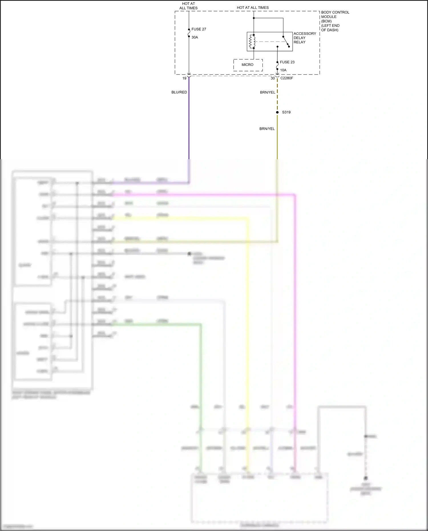 Wiring diagram vio for Ford Edge II facelift (2018-2023) (8 of 71)