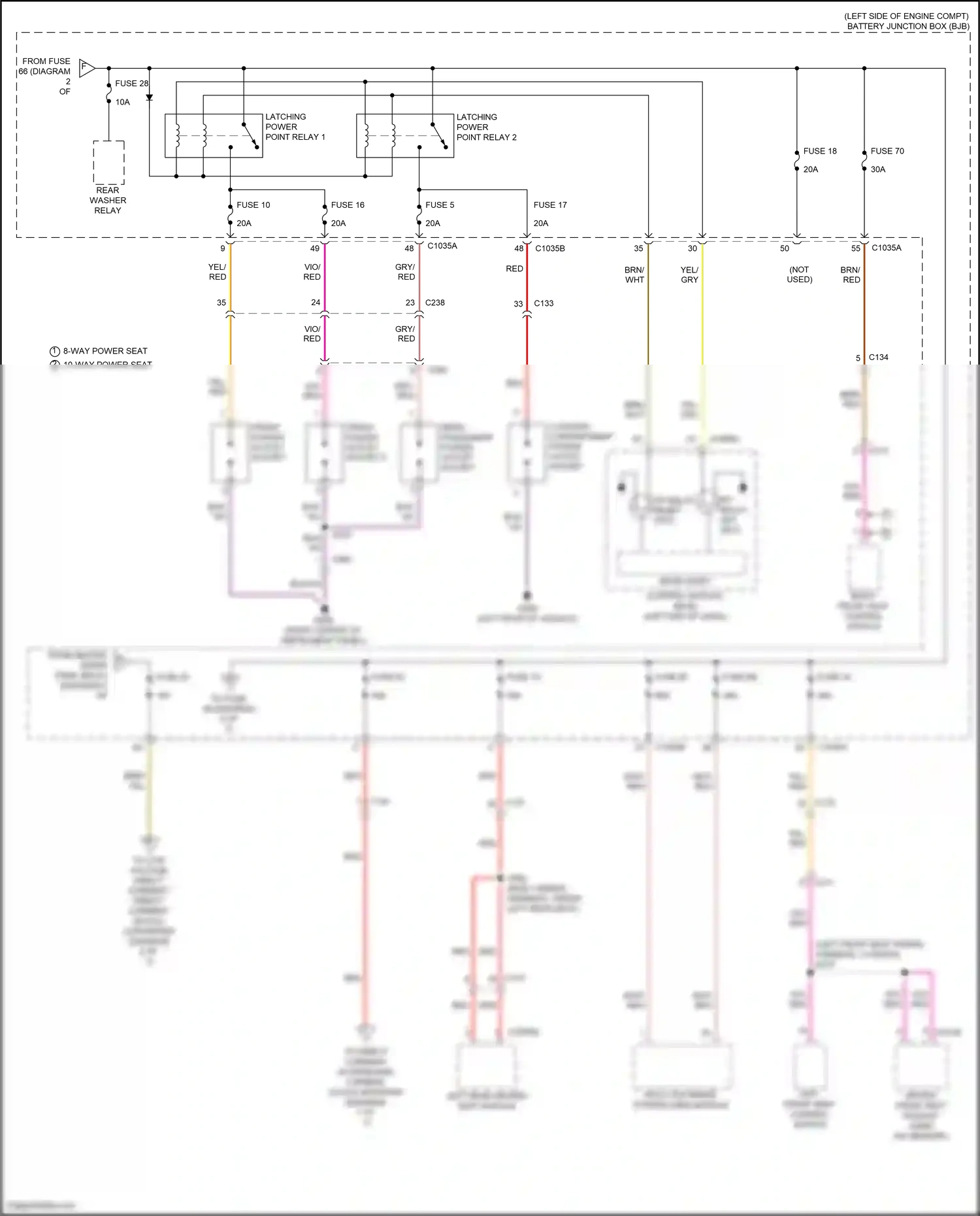 Wiring diagram vio for Ford Edge II facelift (2018-2023) (4 of 71)