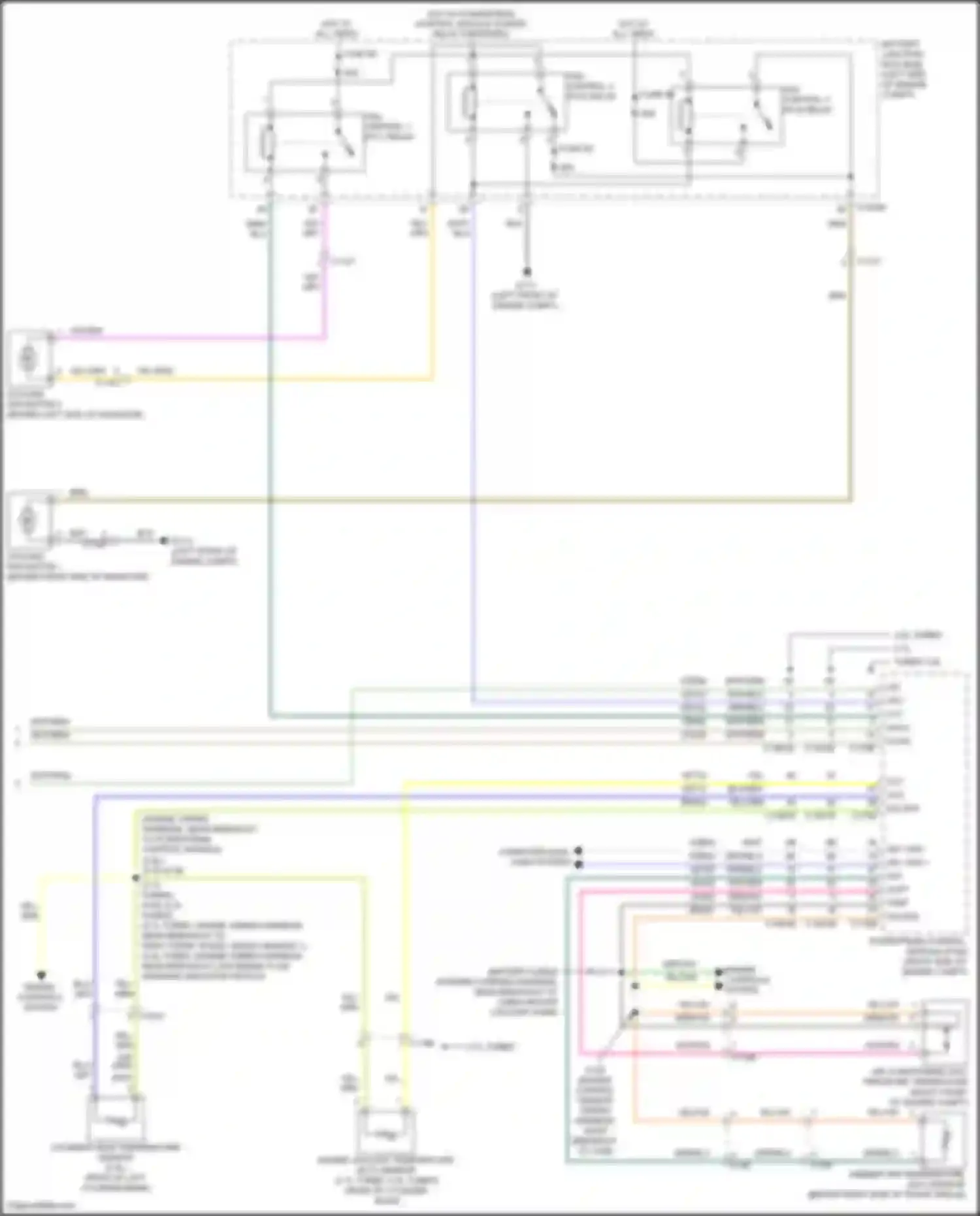 Edge Ford II (2015-2018): Automatic a/c circuit (3 of 3)