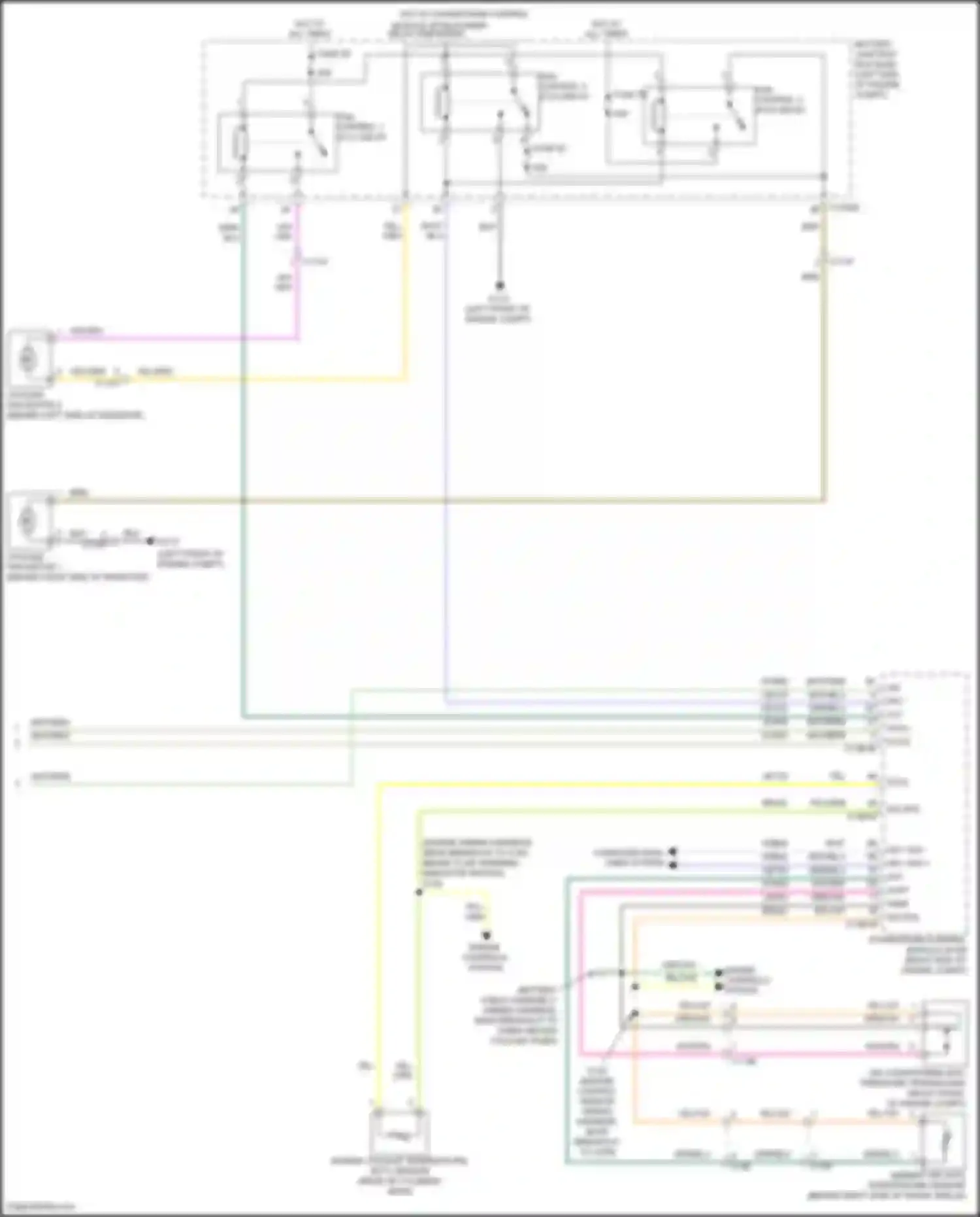 Edge Ford II (2015-2018): Manual a/c circuit (3 of 3)
