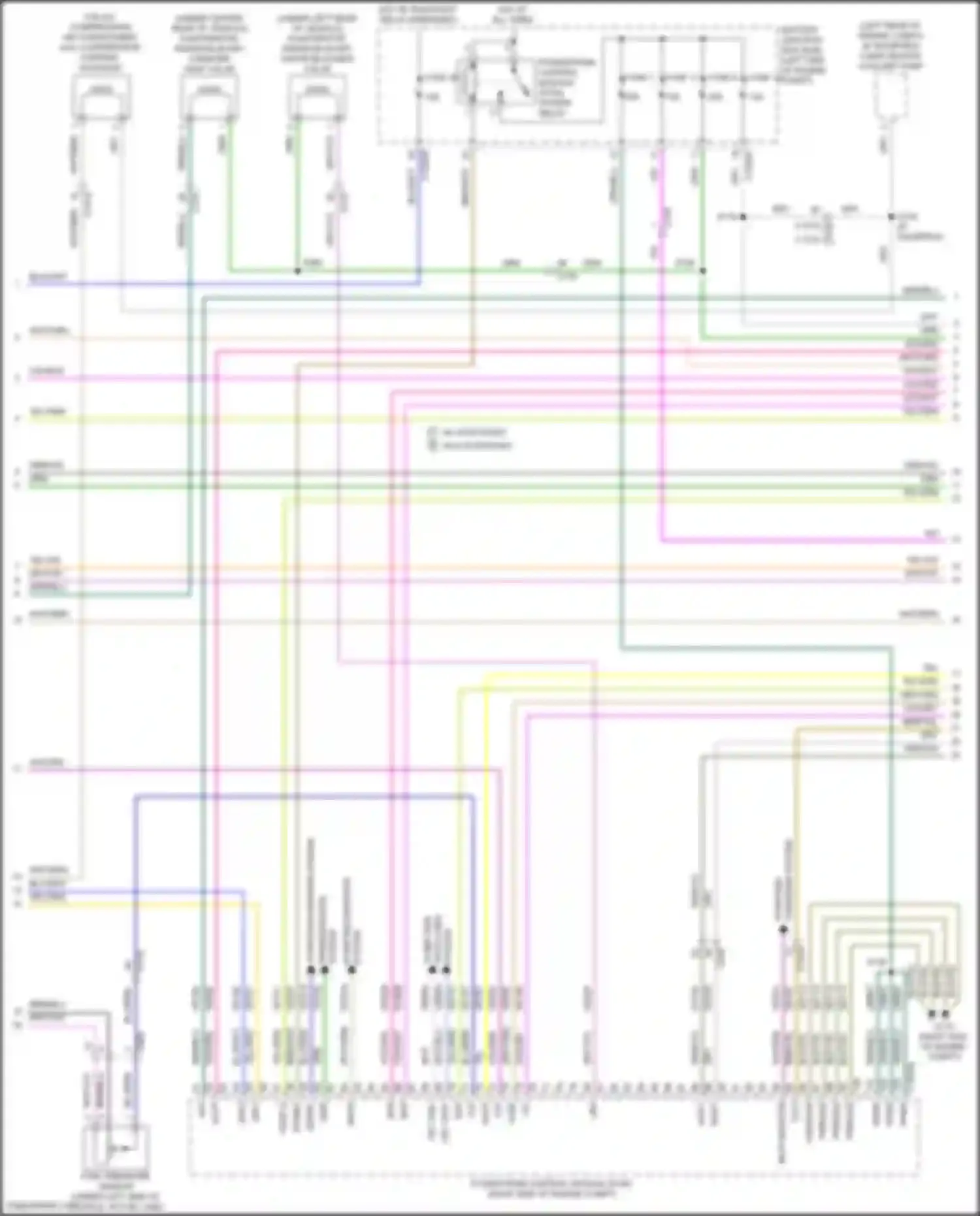 Edge Ford II (2015-2018): Wiring diagram engine performance 2.0l turbo (2 of 7)