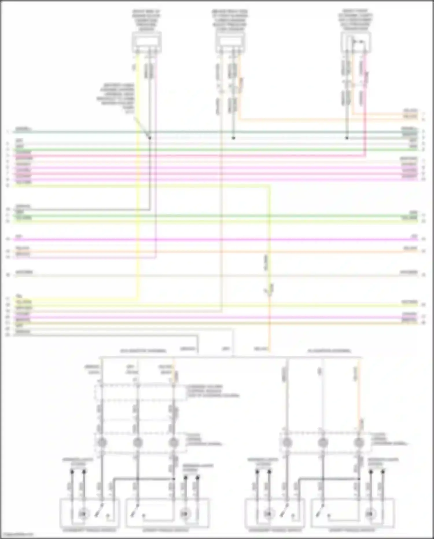 Edge Ford II (2015-2018): Wiring diagram engine performance 2.0l turbo (3 of 7)