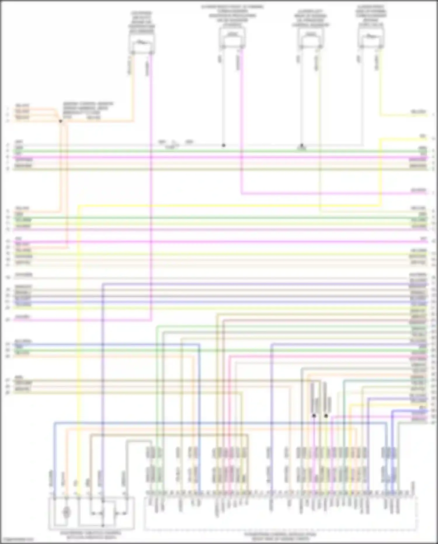 Edge Ford II (2015-2018): Wiring diagram engine performance 2.0l turbo (5 of 7)