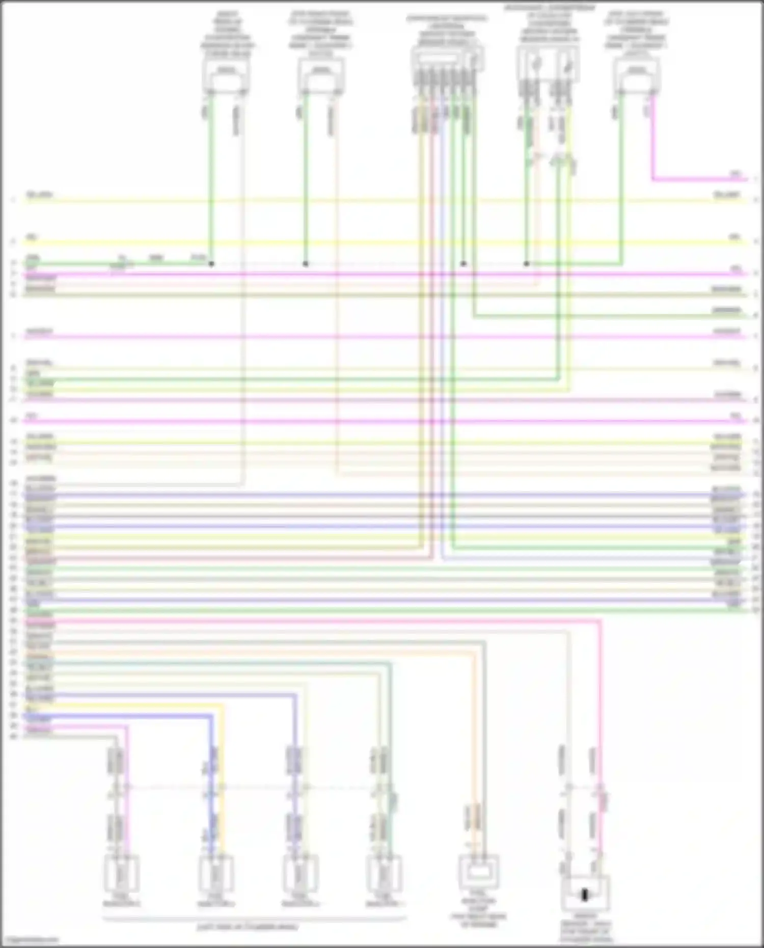 Edge Ford II (2015-2018): Wiring diagram engine performance 2.0l turbo (6 of 7)