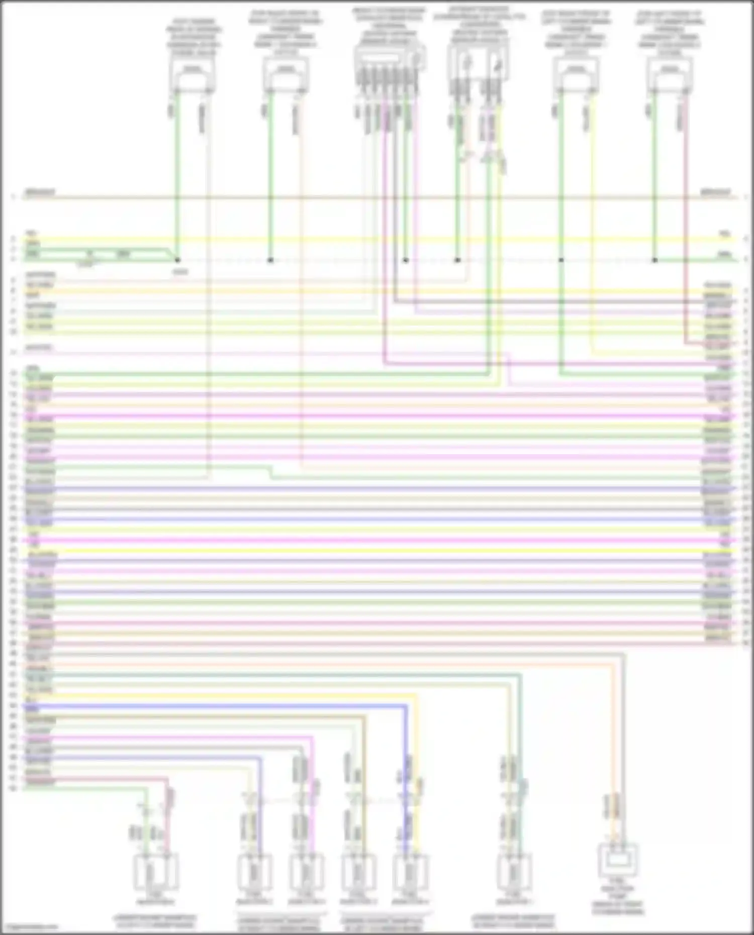 Edge Ford II (2015-2018): Wiring diagram engine performance 2.7l turbo (7 of 9)