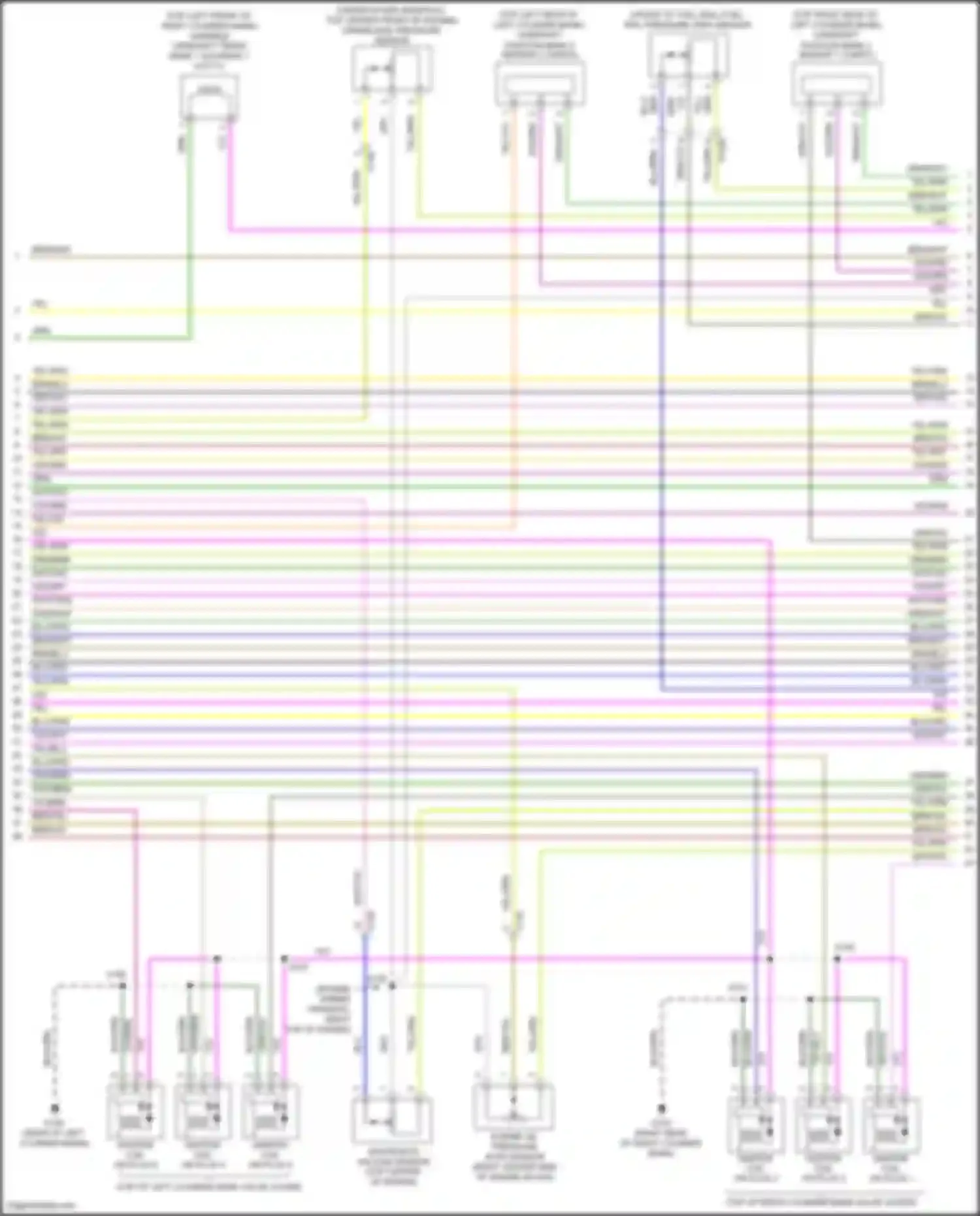 Edge Ford II (2015-2018): Wiring diagram engine performance 2.7l turbo (8 of 9)