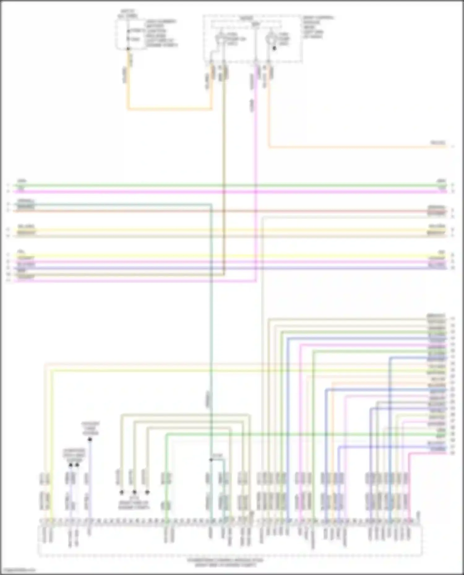 Edge Ford II (2015-2018): Wiring diagram engine performance 3.5l (3 of 7)