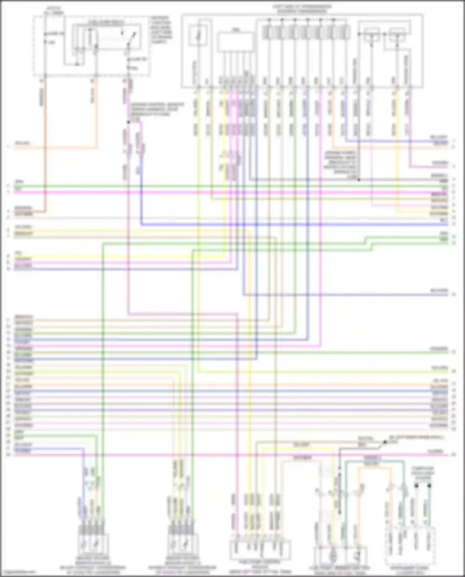 Edge Ford II (2015-2018): Wiring diagram engine performance 3.5l (4 of 7)