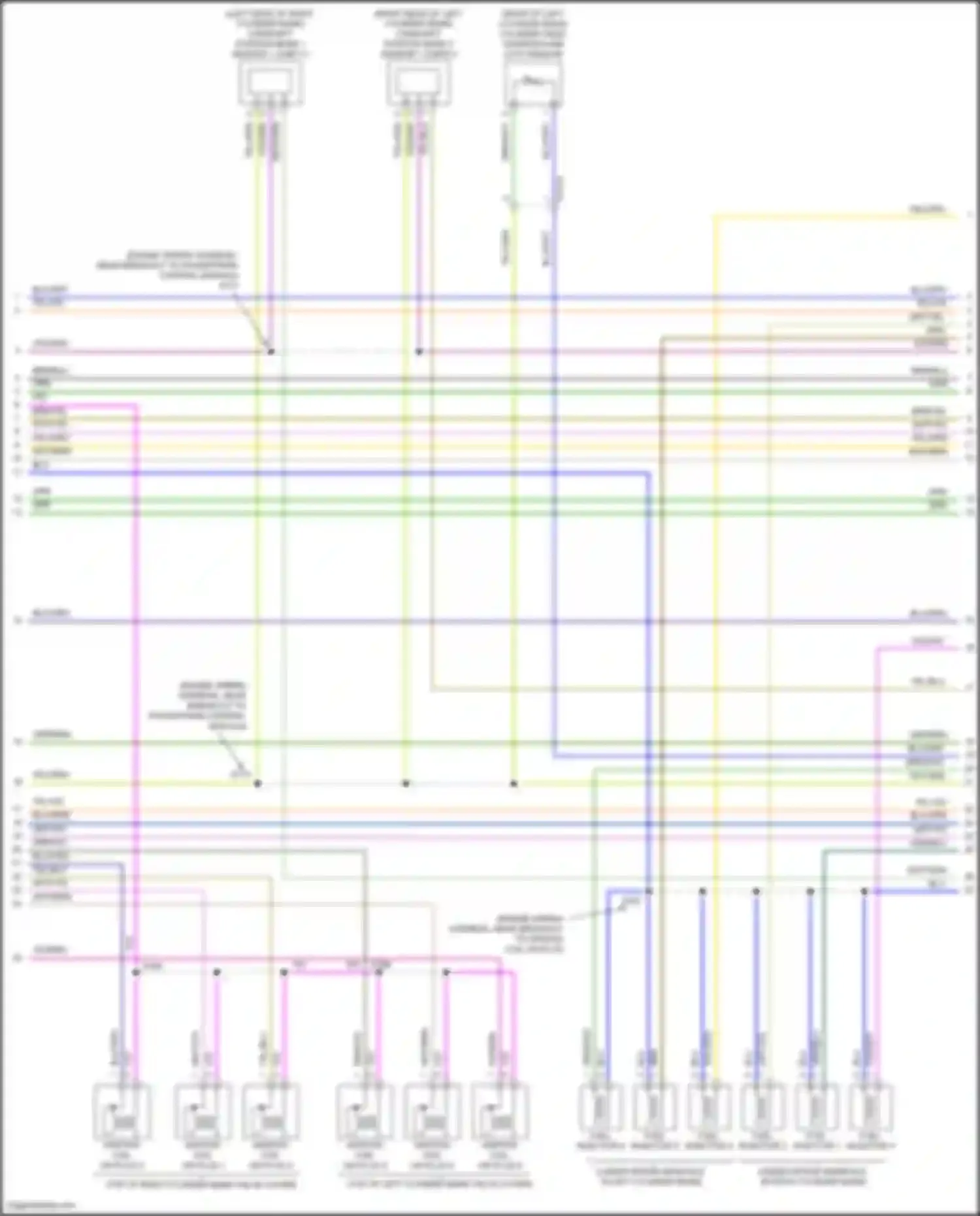 Edge Ford II (2015-2018): Wiring diagram engine performance 3.5l (5 of 7)