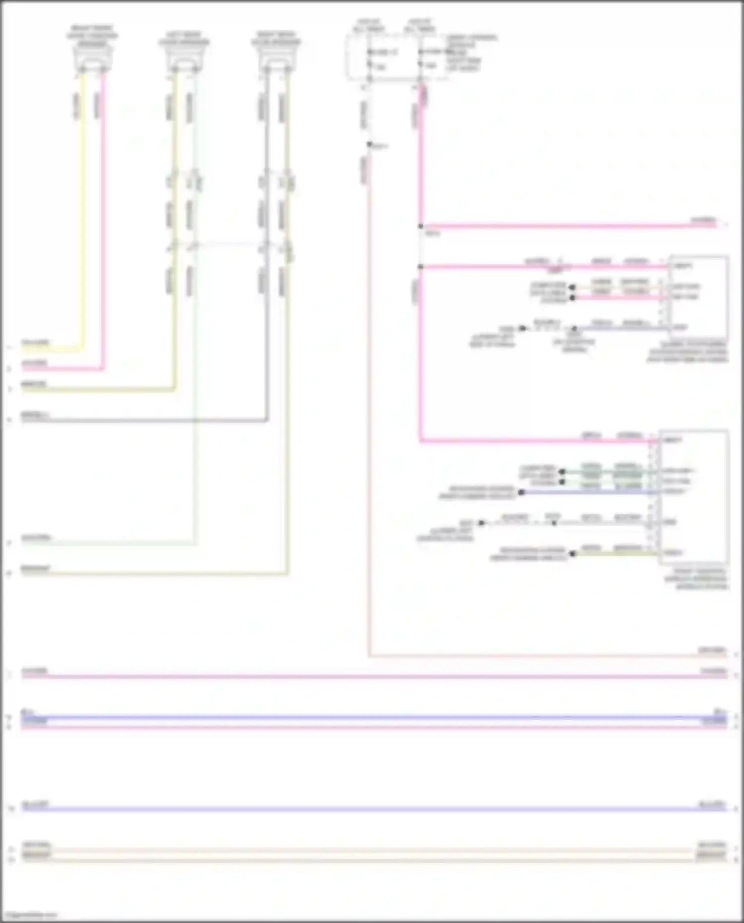 Edge Ford II (2015-2018): Radio circuit, w/o touch screen (2 of 4)