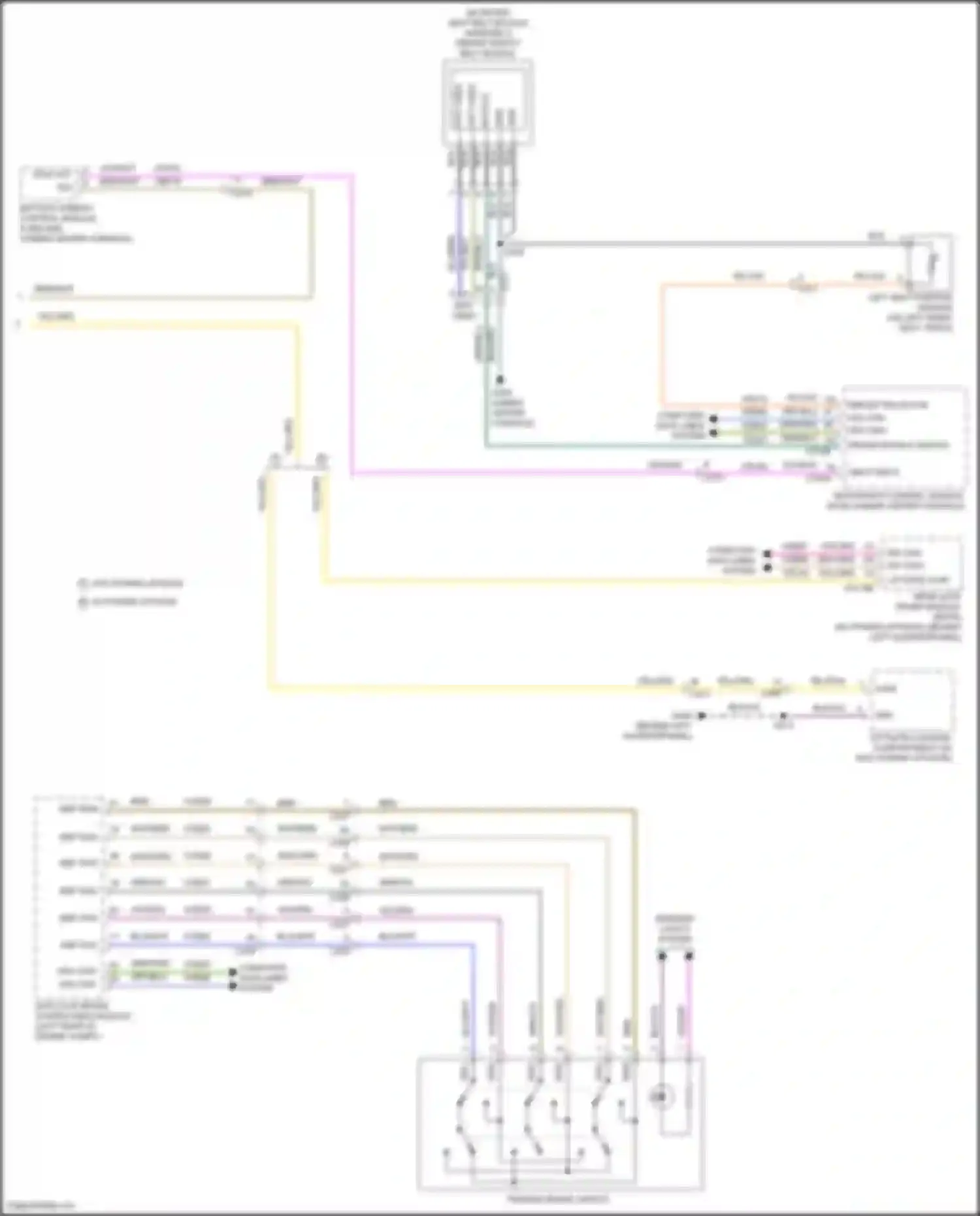 Edge Ford II (2015-2018): Chime circuit (2 of 2)