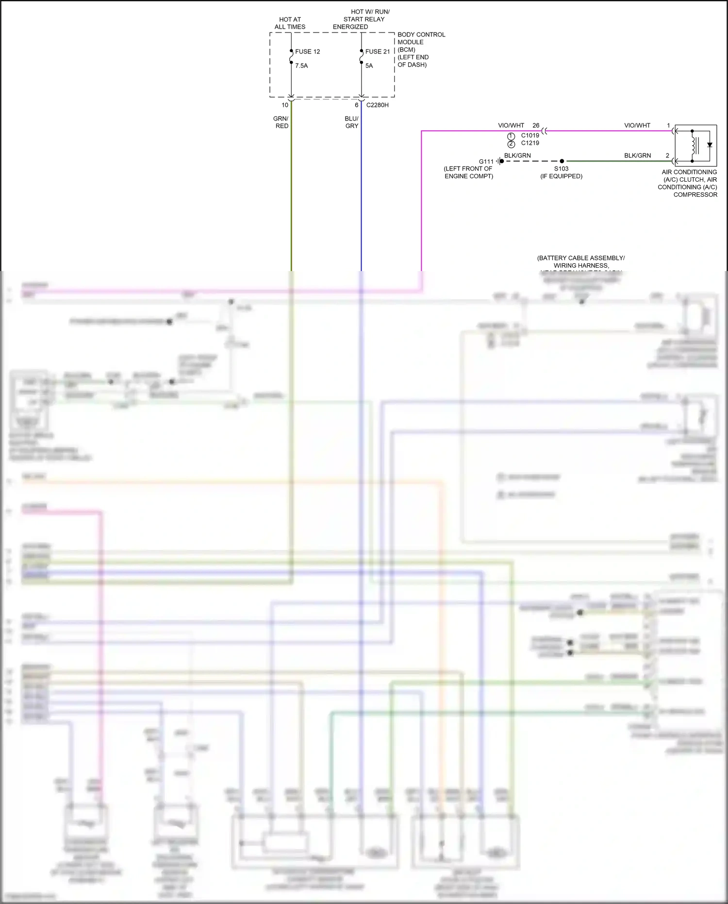 Wiring diagram brn for Ford Edge II (2015-2018) (21 of 70)