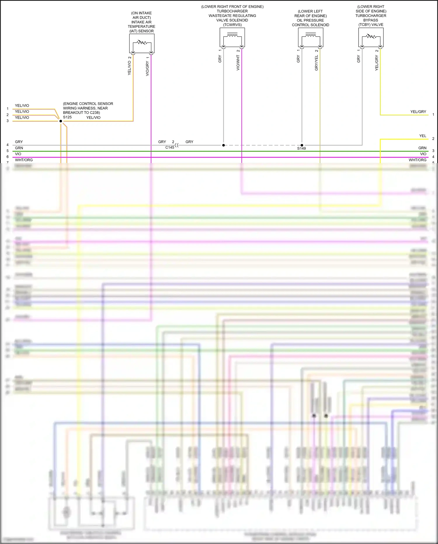 Wiring diagram brn/yel for Ford Edge II (2015-2018) (48 of 62)