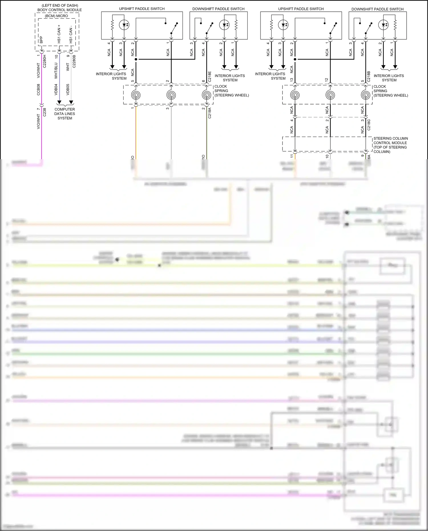 Wiring diagram gry for Ford Edge II (2015-2018) (52 of 82)