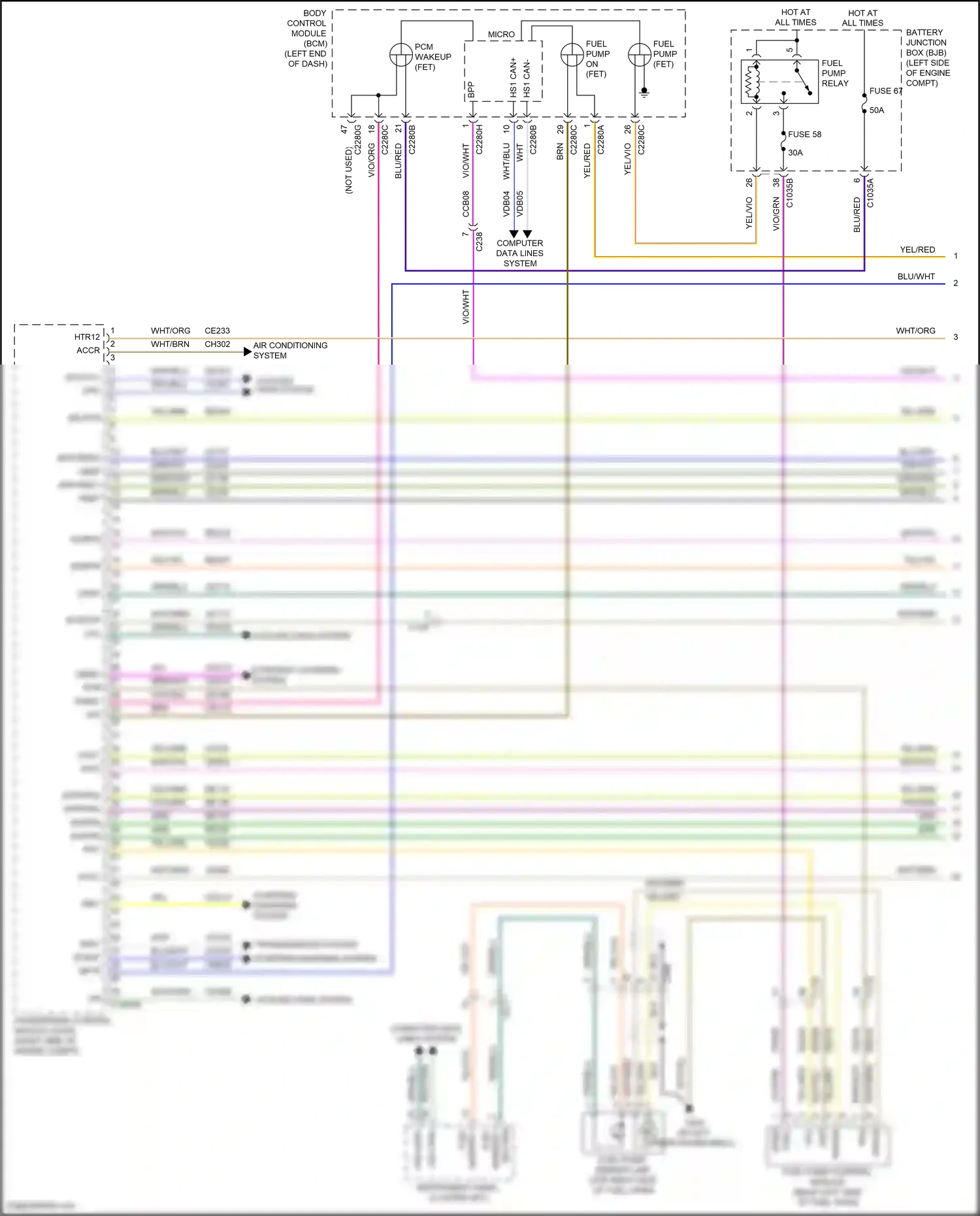 Wiring diagram micro - for Ford Edge II (2015-2018) (46 of 48)