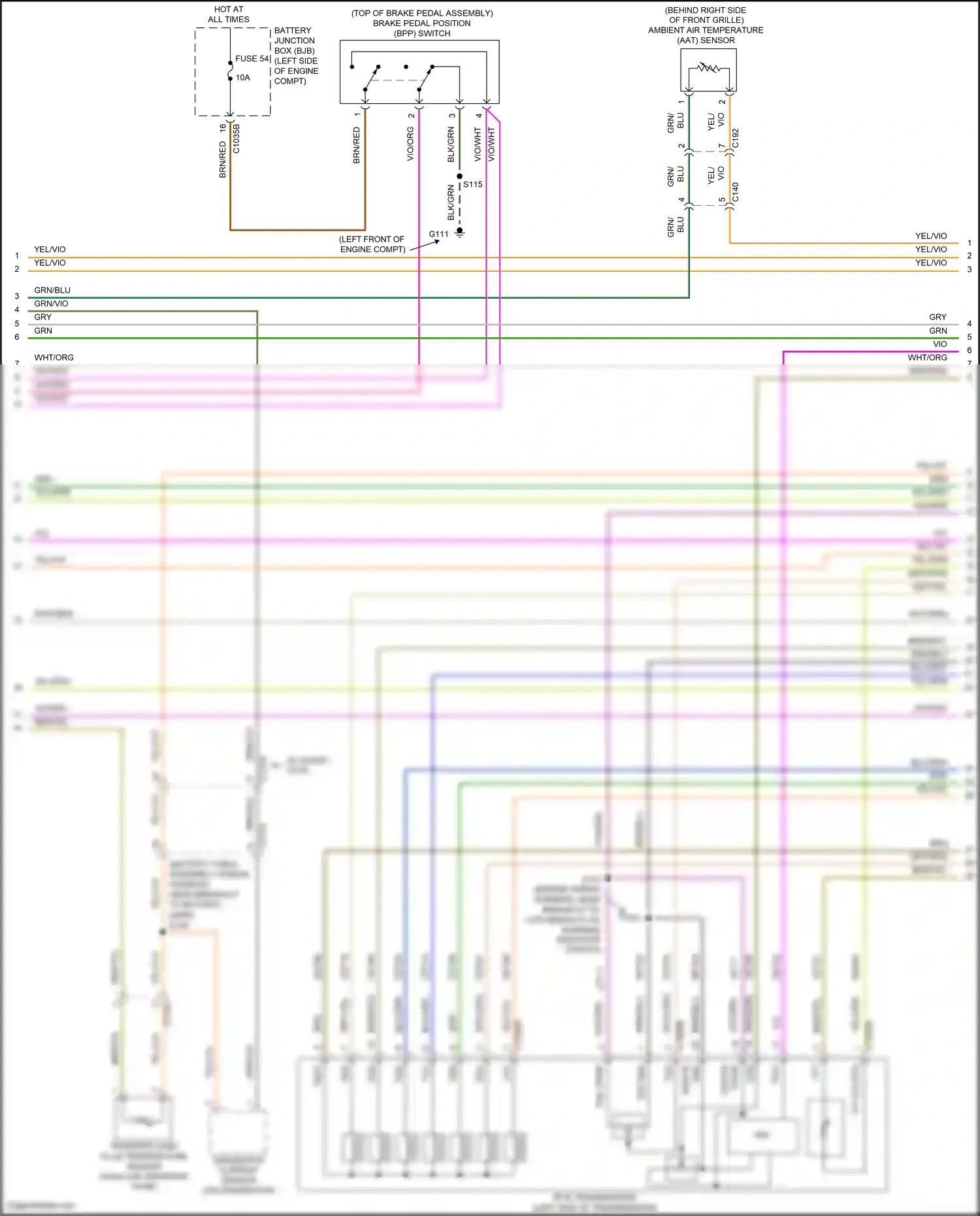 Wiring diagram oss + for Ford Edge II (2015-2018) (9 of 14)