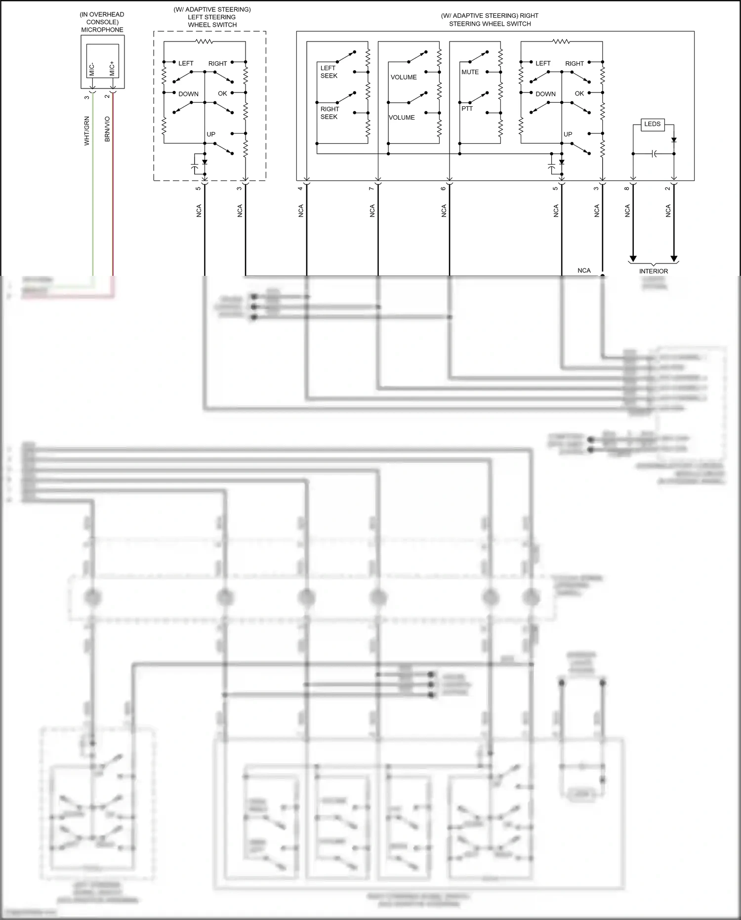 Wiring diagram seek left/ for Ford Edge II (2015-2018) (1 of 6)