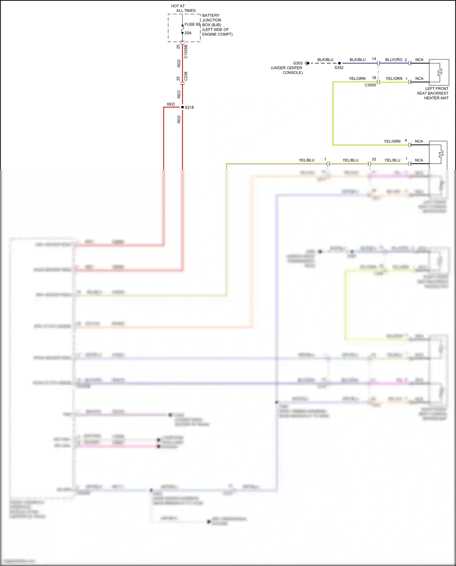Wiring diagram vio for Ford Edge II (2015-2018) (44 of 89)
