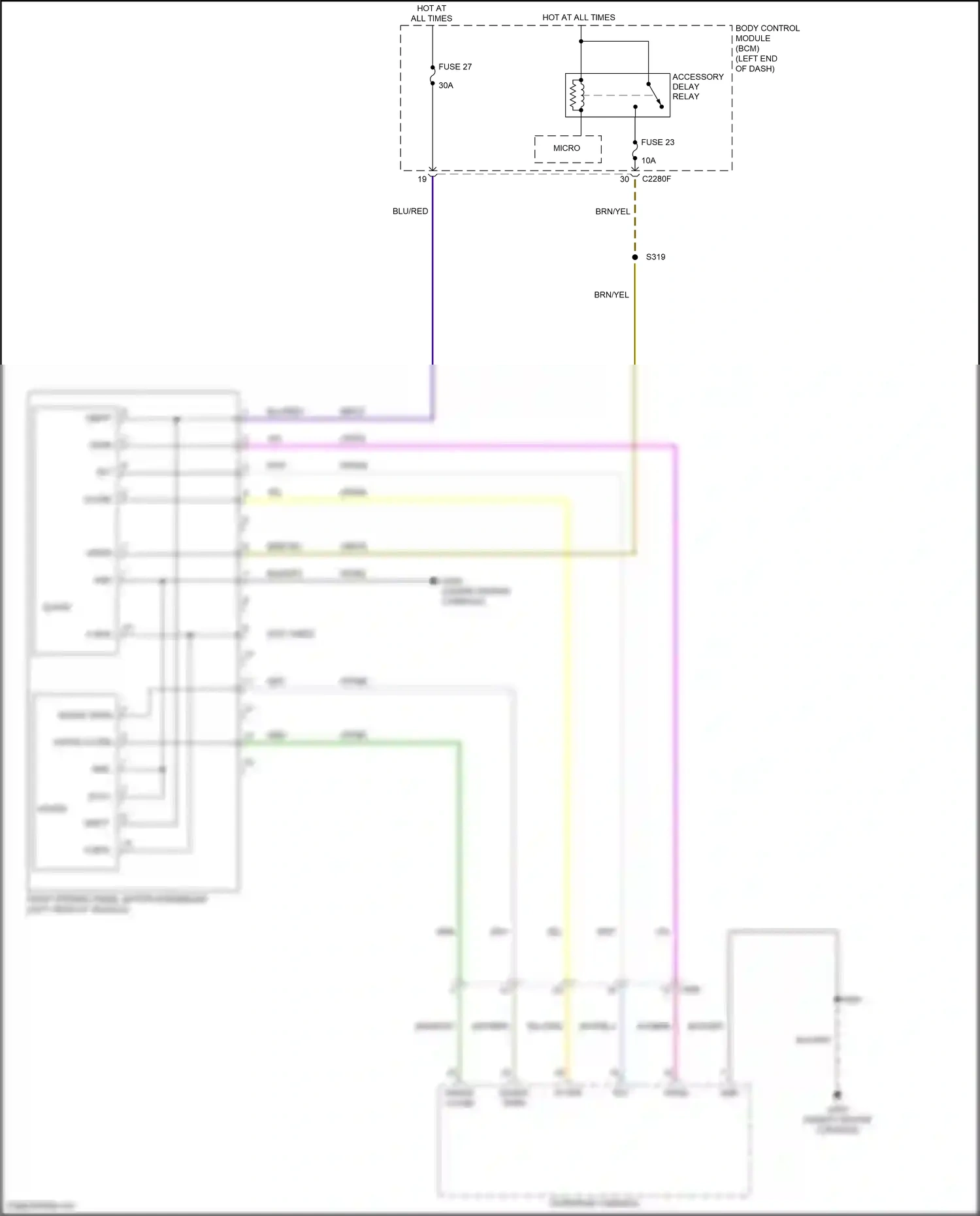 Wiring diagram wht for Ford Edge II (2015-2018) (60 of 97)