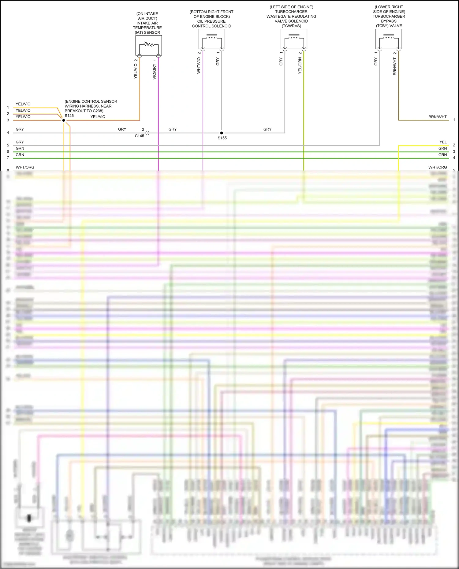 Wiring diagram yel/org for Ford Edge II (2015-2018) (55 of 65)