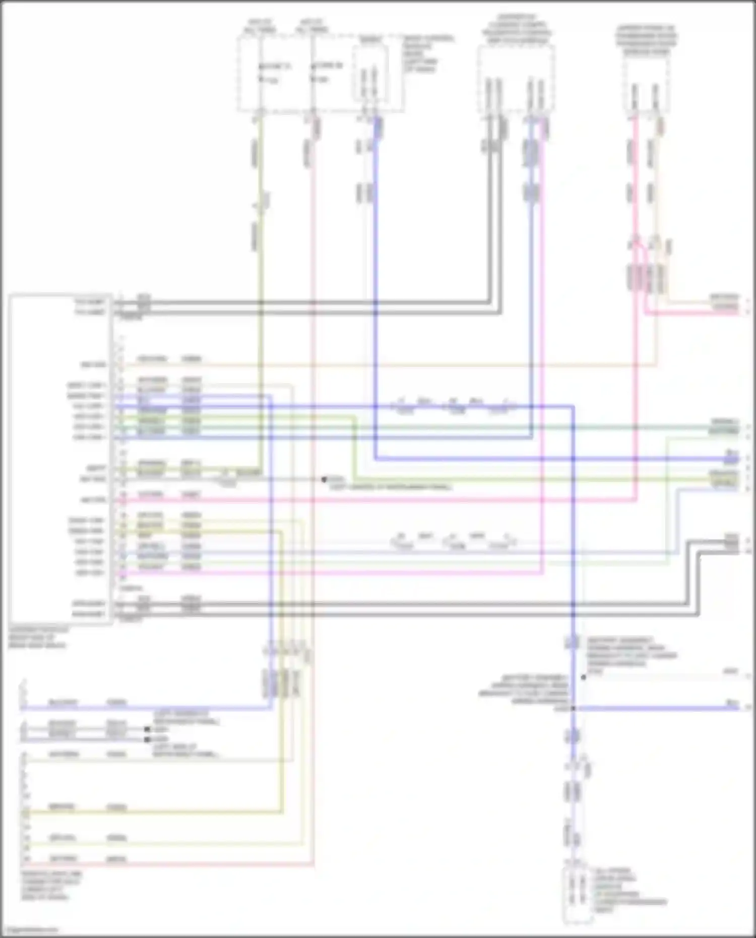 Edge Ford III (2023-2024): Computer data lines circuit (1 of 4)