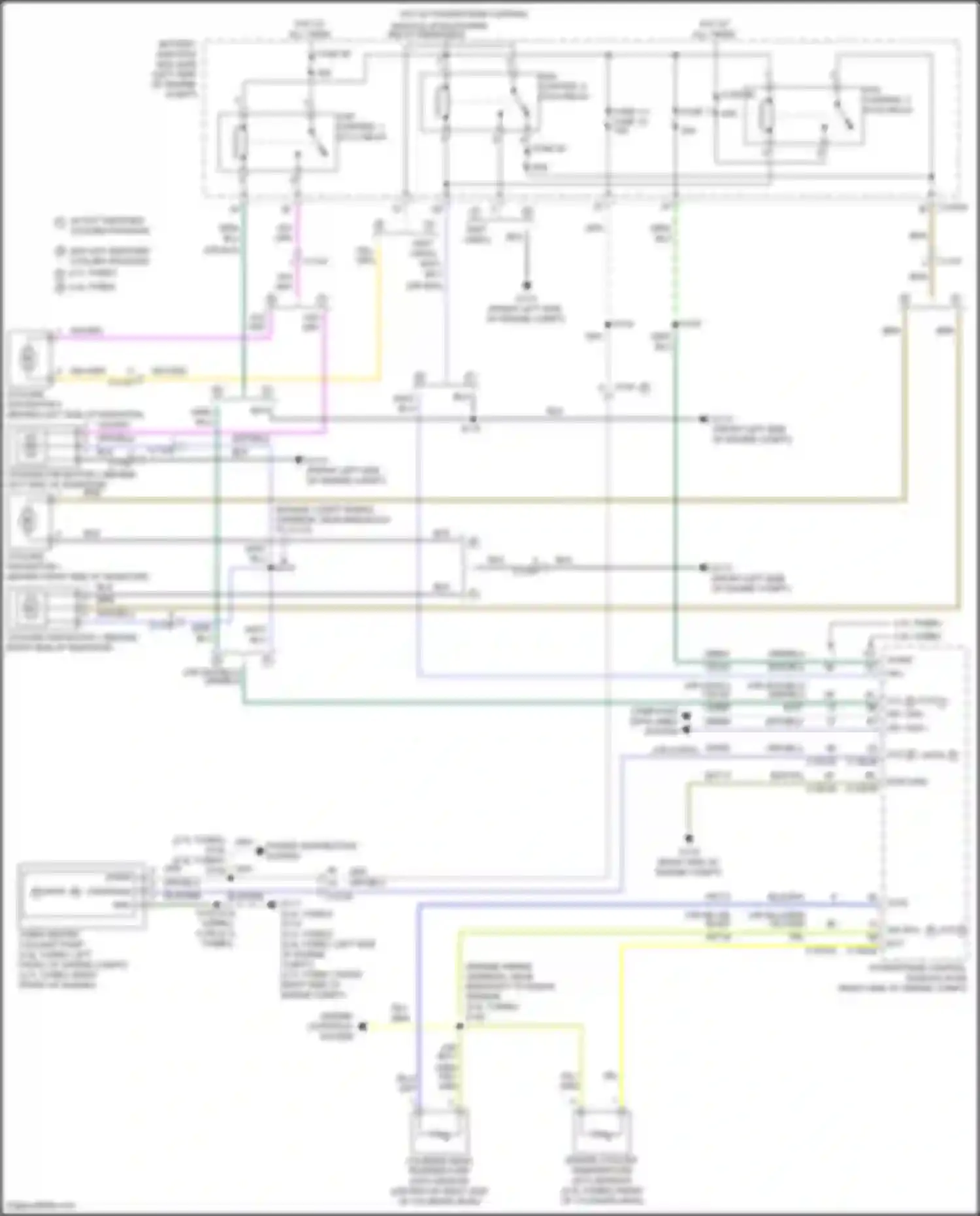 Edge Ford III (2023-2024): Cooling fan circuit